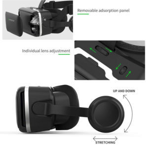 Test et Avis Shinecon Vr - VR Casque de réalité virtuelle 3D VR Lunettes