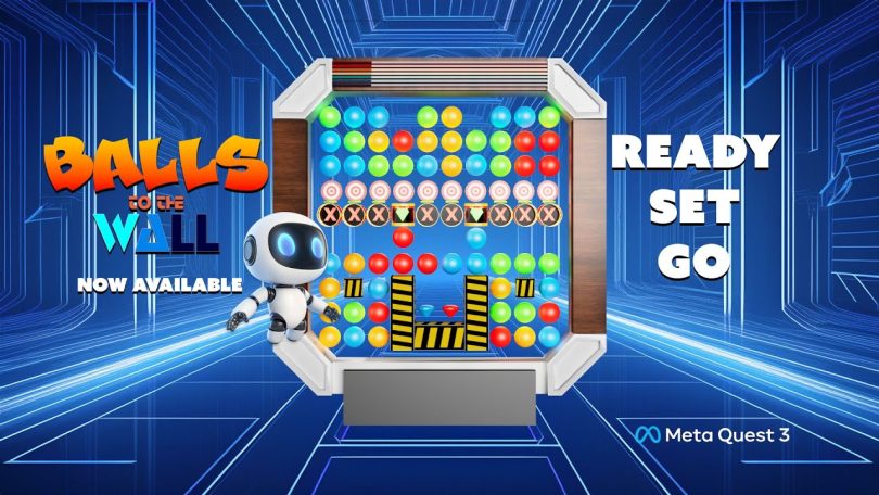 Balls To The Wall fusionne un jeu de puzzle Match 3 avec un shooter en réalité mixte sur Quest