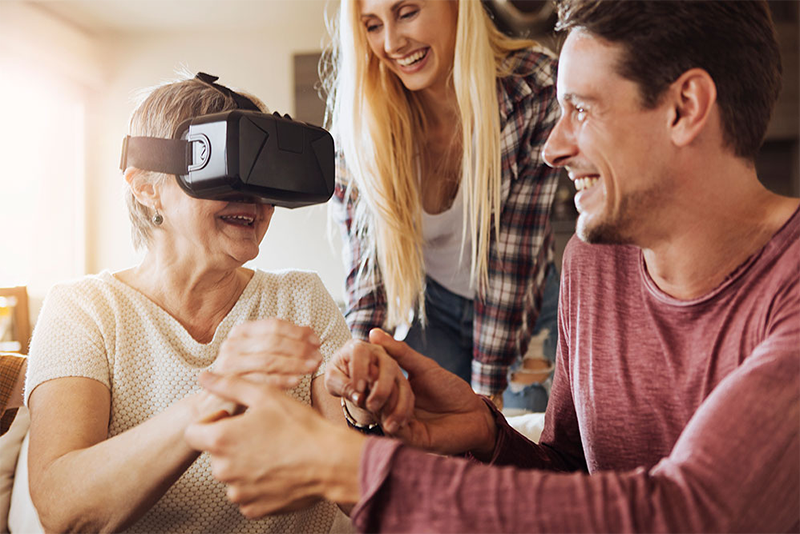 La thérapie VR (réalité virtuelle0 pour seniors déployée dans 150 résidences à travers les États-Unis