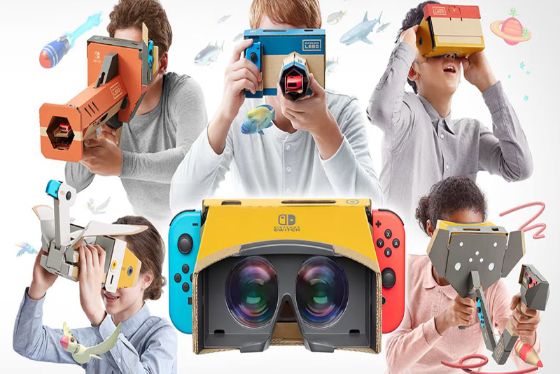 La Nintendo Switch 2 laisse derrière elle le kit ‘Labo VR’ original