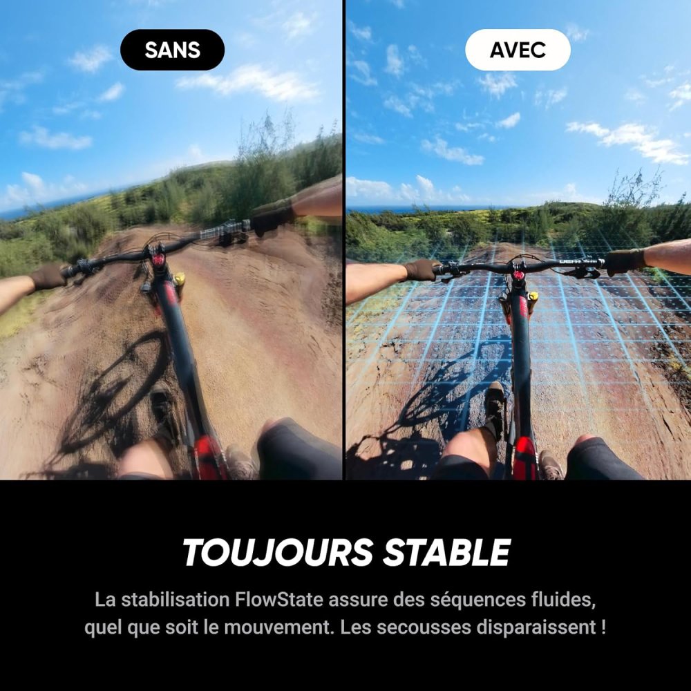 Insta360 X5 - Mode HDR Actif et Mode PureVideo