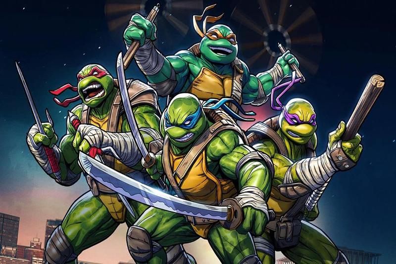 Tortues Ninja Nouvel Art Conceptuel Révélé dans le Journal des Développeurs d'Empire City