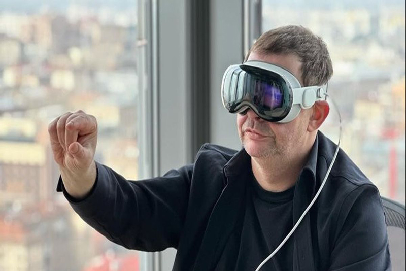 Nouvelle Découverte Vision Pro avec Puce M5 Aperçu dans le Code Apple