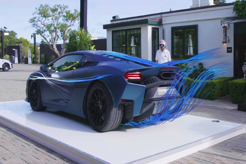 Caradise transforme votre salon en circuit avec des supercars ultra-détaillées sur Apple Vision Pro