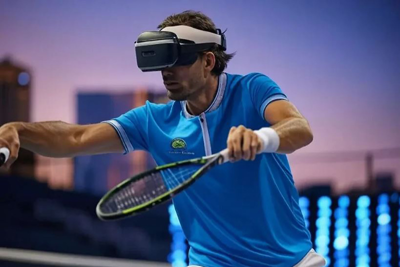 Le jeu VR Tennis Esports organise aujourd'hui un tournoi en direct à 100 000 $ à Las Vegas