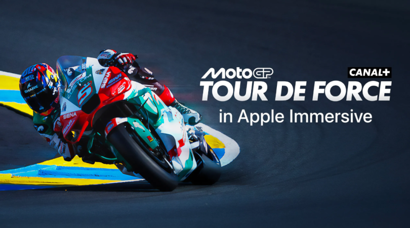 MotoGP Tour De Force vous transportera au bord de la piste avec les caméras immersives Blackmagic d'Apple